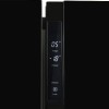 Холодильник Hyundai CS5003F черное стекло