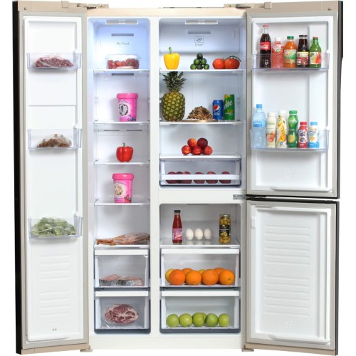 Холодильник Hyundai CS5073FV шампань