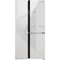 Холодильник Hyundai CS6073FV белое стекло Холодильник Hyundai CS6073FV белое стекло