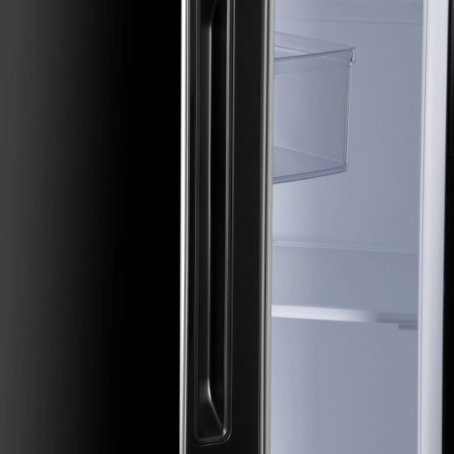 Холодильник Hyundai CS6503FV черное стекло