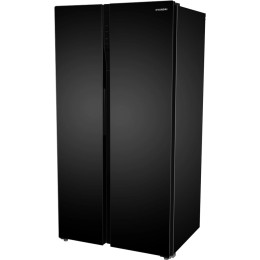 Холодильник Hyundai CS6503FV черное стекло