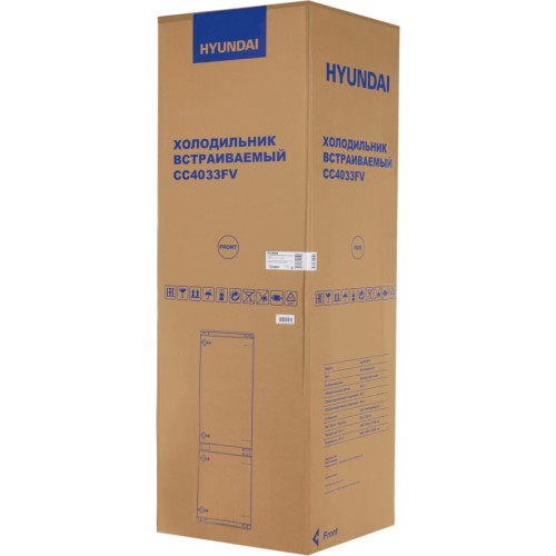 Встраиваемый холодильник Hyundai CC4033FV