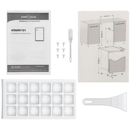Встраиваемый морозильник KRONA KANDER KRMRF101