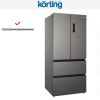 Четырехдверный холодильник Korting KNFF 82535 X