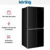 Четырехдверный холодильник Korting KNFM 84799 GN
