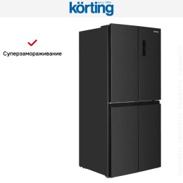 Четырехдверный холодильник Korting KNFM 84799 XN