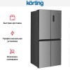 Четырехдверный холодильник Korting KNFM 91868 X
