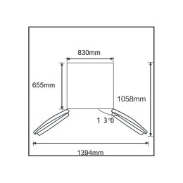 Четырехдверный холодильник Korting KNFM 81787 X