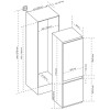 Встраиваемый холодильник Korting KSI 17780 CVNF