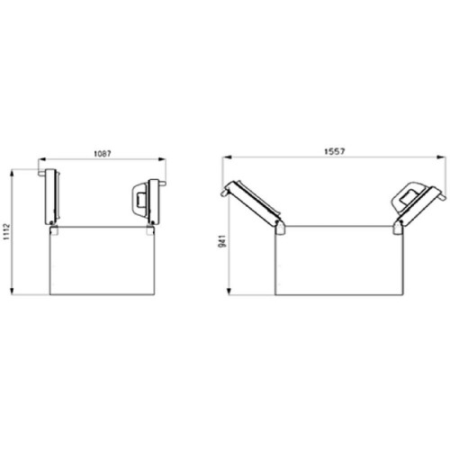 Холодильник Side-By-Side Korting KNFS 91797 GN