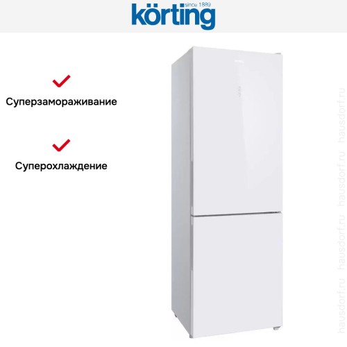 Холодильник Korting KNFC 61869 GW