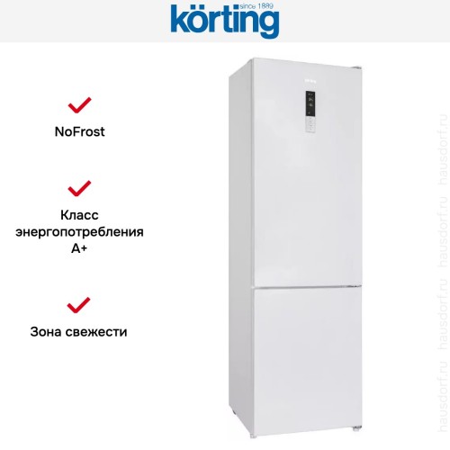 Холодильник Korting KNFC 62370 W
