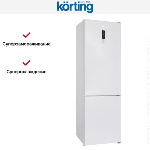 Холодильник Korting KNFC 62370 W