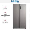 Холодильник Korting KNFS 93535 X