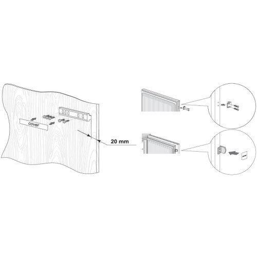 Встраиваемый холодильник Kuppersberg RBN 1960