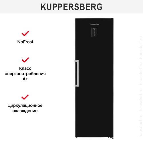 Холодильник Kuppersberg NRS 186 BK