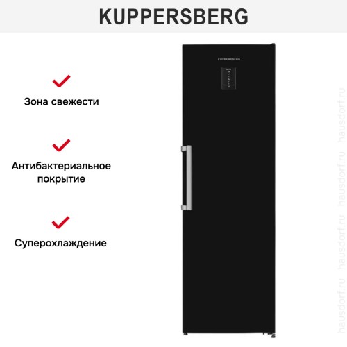 Холодильник Kuppersberg NRS 186 BK