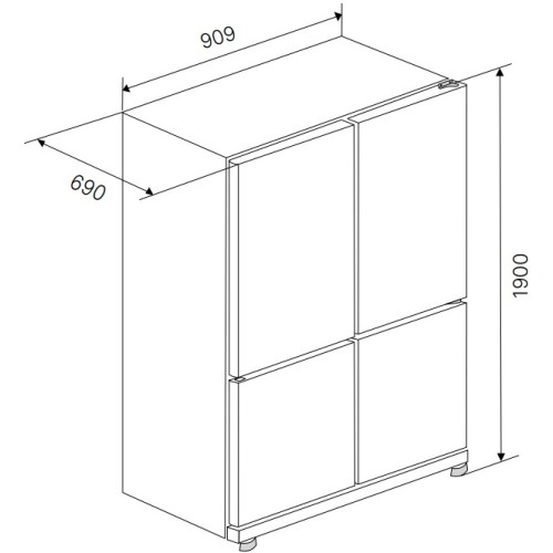 Холодильник Kuppersbusch FKG 9850.0 E