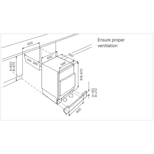 Встраиваемый холодильник Kuppersbusch FKU 1545.0i