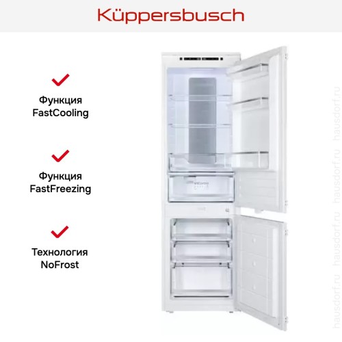 Встраиваемый холодильник Kuppersbusch FKGF 8851.0i