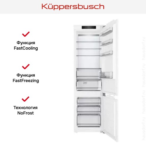 Встраиваемый холодильник Kuppersbusch FKGF 9850.0i