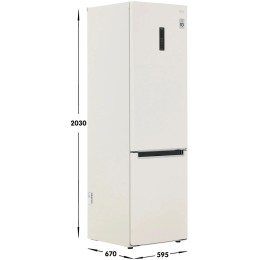 Холодильник LG GC-B509MEWM