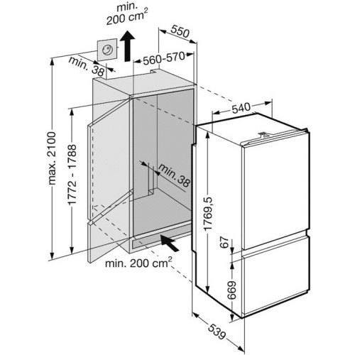 Холодильник Liebherr ICUS 3013 Comfort