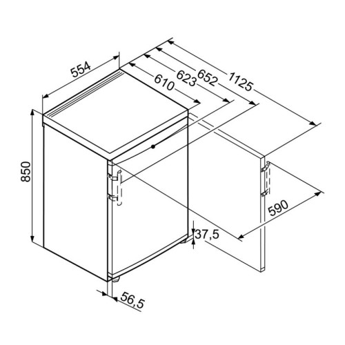 Холодильник Liebherr T 1710 Comfort