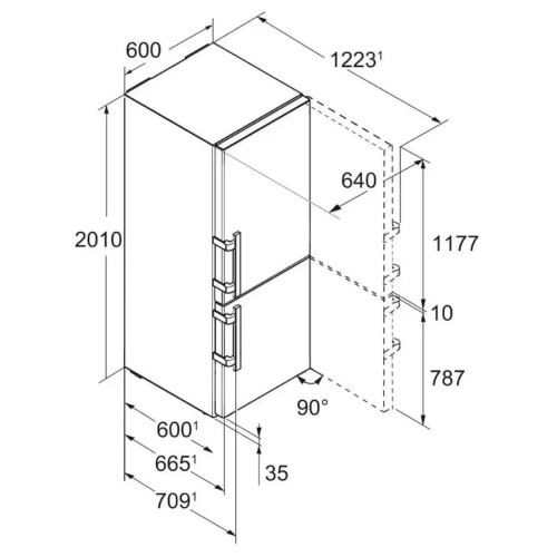 Холодильник Liebherr CBNes 4875 Premium