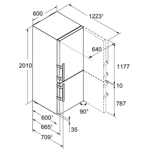 Холодильник Liebherr CBNef 4835