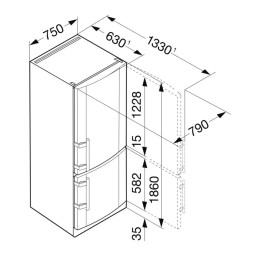 Холодильник Liebherr CNPesf 4613