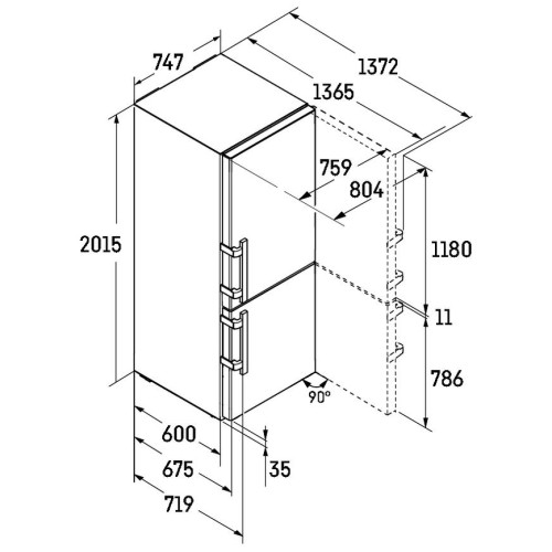 Холодильник Liebherr CNsdd 775i Prime NoFrost