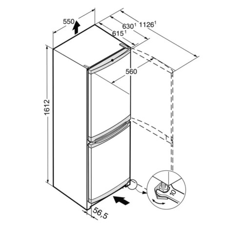 Холодильник Liebherr CUel 2831