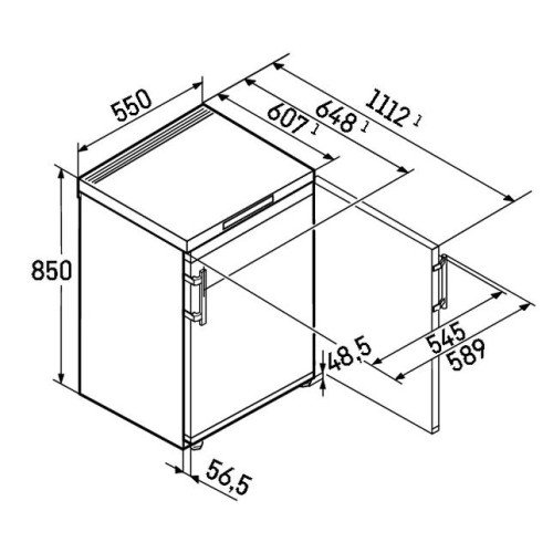 Холодильник Liebherr Fdgd 1404 Pure