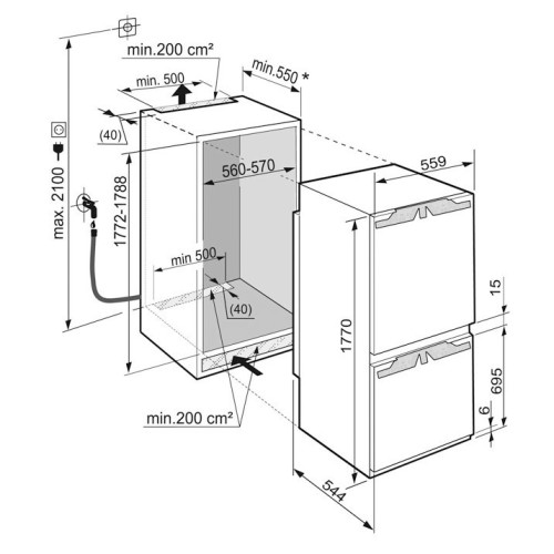 Холодильник Liebherr ICBN 3386