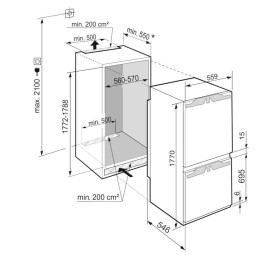 Встраиваемый холодильник Liebherr ICd 5123 Plus
