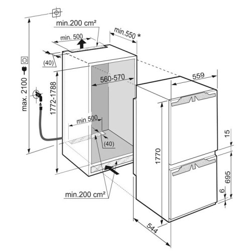 Холодильник Liebherr ICN 3376