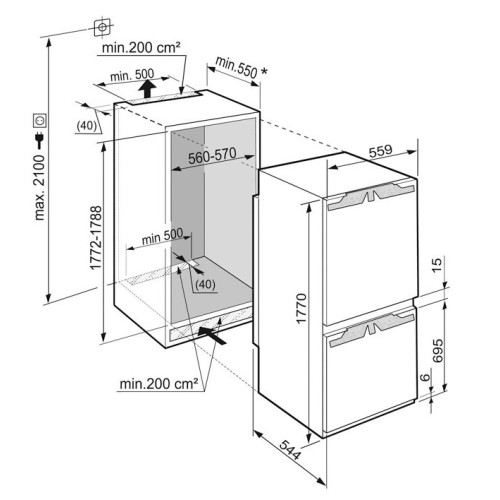Холодильник Liebherr ICNP 3366 Premium NoFrost