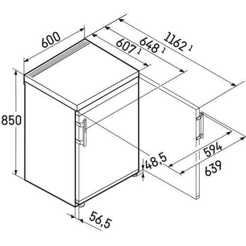 Холодильник Liebherr Rsdci 1621