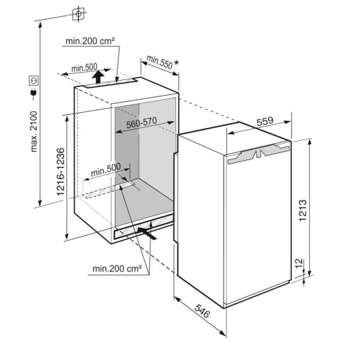 Холодильник Liebherr SBS 33I3