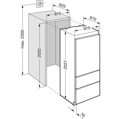 Холодильник Liebherr ECN 6156