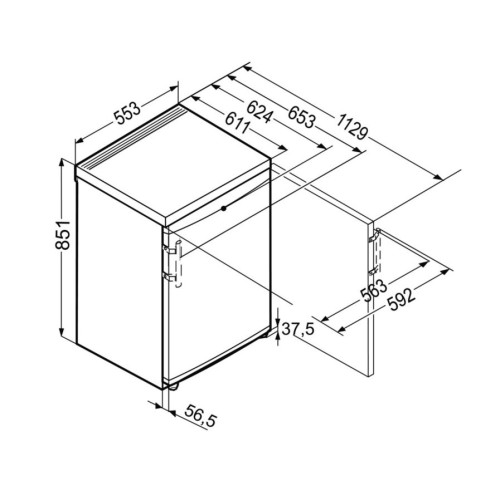 Морозильная камера Liebherr G 1223