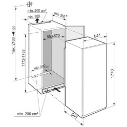 Встраиваемая морозильная камера Liebherr SIFNSf 5128 Plus NoFrost