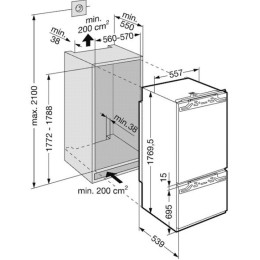 Холодильник Liebherr ICBN 30660 PremiumPlus BioFresh NoFrost