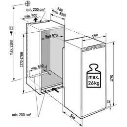Встраиваемый холодильник Liebherr IRBdi 5170 Peak
