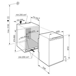 Встраиваемый холодильник Liebherr IRf 3901 Pure