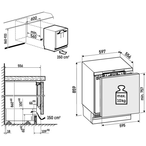 Встраиваемый холодильник Liebherr SUBa30 375i Prime BioFresh
