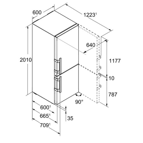 Холодильник Liebherr CBNbs 4835