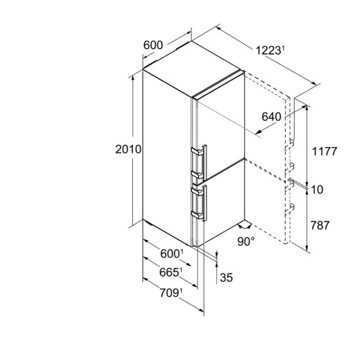 Холодильник Liebherr CBNbs 4878