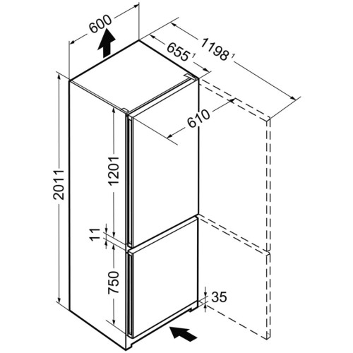 Холодильник Liebherr CNPef 4813 NoFrost